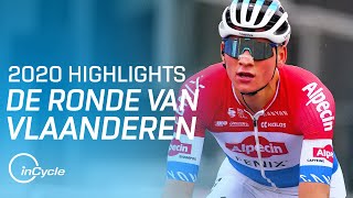 De Ronde van Vlaanderen 2020  Men Elite Full Race Highlights  inCycle [upl. by Rabaj]