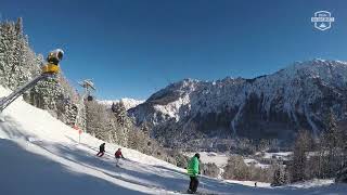 Skigebiet Oberstdorf Talabfahrt Fellhorn [upl. by Aisenat331]