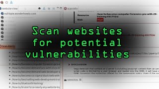 Scan Websites for Potential Vulnerabilities Using Vega in Kali Linux Tutorial [upl. by Anreval]