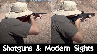 Shotguns amp Modern Sighting Systems [upl. by Uchish]