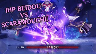 1HP BEIDOU VS SCARAMOUCHE [upl. by Pulsifer323]