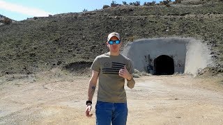 A TUNNEL IN THE MIDDLE OF THE DESERT  Abandoned Mines in Nevada [upl. by Hoeve]