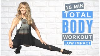 15 Min FULL BODY Workout Over 50  Beginner Friendly No Jumping [upl. by Barber]