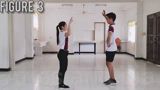 Philippine Folk dance  KUNDAY  KUNDAY  Tutorial Figure 1 to 4  Step by Step [upl. by Ivo]