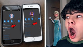 EXPOSING ANNA’S AND ELSA’S FROM FROZEN 2 NUMBERS ELSA CAME TO MY HOUSE [upl. by Lavro549]