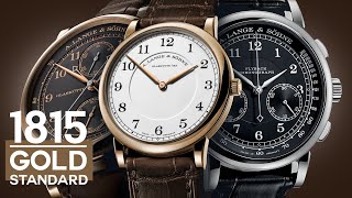 Dress Watch GOLD Standard A Lange amp Söhne 1815 Collection [upl. by Sweatt]