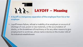 Layoff Employee Separation [upl. by Yerfej65]