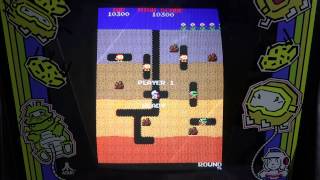 Dig Dug Namco 1982 Arcade Spielautomat [upl. by Jany360]