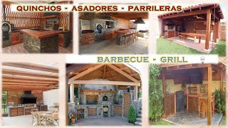 Quinchos  Asadores  Parrilleras ✔ Barbecue Grill [upl. by Ahsiemat211]