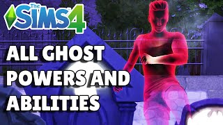 All Ghost Powers And Abilities  The Sims 4 Guide [upl. by Schaumberger555]