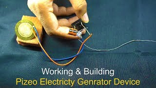 Efficient method or circuit for Piezoelectric Generator [upl. by Oster]