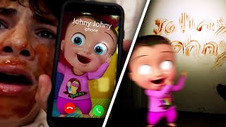 CALLING JOHNY JOHNY YES PAPA ON FACETIME HE ATTACKED ME [upl. by Ettedanreb]