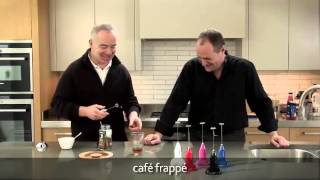 How to make a frappé coffee using an aerolatte milk frother [upl. by Gwendolyn]