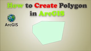 how to create polygon in arcgis [upl. by Anig]