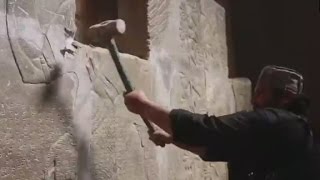 ISIS destroys important archaeological site [upl. by Terrill501]