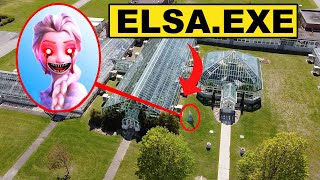 DRONE CATCHES ELSAEXE FROM FROZEN 2 USING HER ICE POWERS IN REAL LIFE  ELSEEXE CAME AFTER US [upl. by Reisinger863]