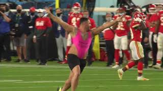 Full Video Super Bowl 55 Streaker with Kevin Harlan amp Kurt Warner on the call [upl. by Joseph979]