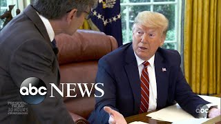 President Trump 30 Hours l Interview with George Stephanopoulos l Part 2 [upl. by Araed]