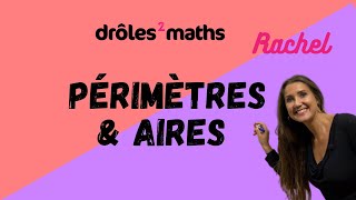 Replay Cours 6ème  Périmètres amp Aires [upl. by Dric]