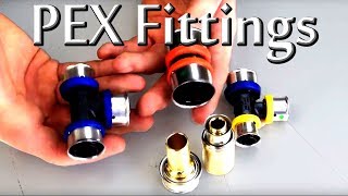 PEX fitting options explained [upl. by Stacie]