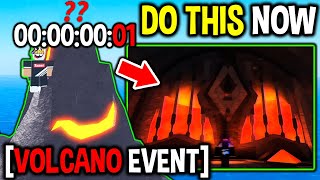 DO THIS NOW Before VOLCANO LIVE EVENT UPDATE in Roblox Fisch [upl. by Dumas]