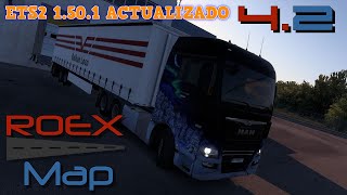 Mapa Roextended 42 ets2 1501 ACTUALIZADO [upl. by Annaliese]