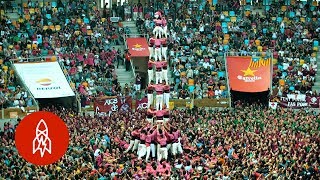 Behold the Human Towers of Catalonia [upl. by Shanna]