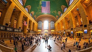 Walking Tour of Grand Central Terminal — New York City 【4K】🇺🇸 [upl. by Deana985]