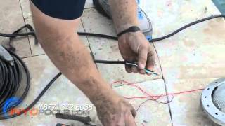 How To Replace a Pool Light Fixture [upl. by Emmott]