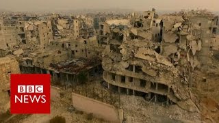 Aleppo ‘haunted by violence and death’  BBC News [upl. by Verene]