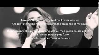 Hillsong  Oceans where feet may fail  Traduction en FR [upl. by Chellman]