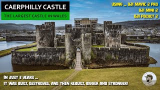 Caerphilly Castle  The Largest in Wales 2nd in Britain [upl. by Siaht]