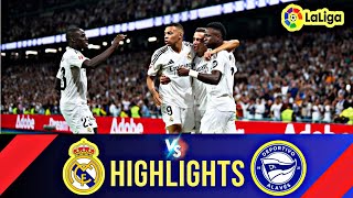 Real Madrid VS Deportivo Alaves  Highlights Spain Laliga  25 September 2024 [upl. by Mota]