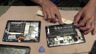 How to replace a tablet battery [upl. by Lama]