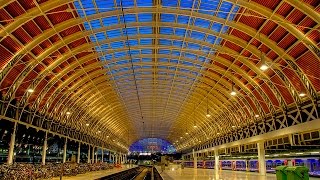 A Walk Around Londons Paddington Railway Station [upl. by Einahpet745]