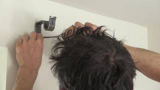 How to Put Up A Curtain Pole [upl. by Jacinda490]