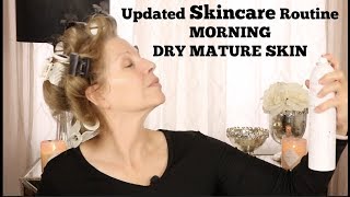 Skincare AM Routine  DRY SKIN  Mature Skin  Tammys Ageless Beauty [upl. by Atauqal951]