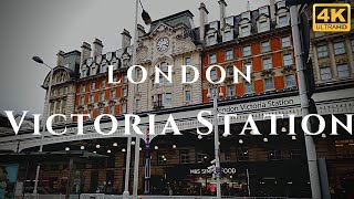 London Victoria Station Walk Through England 4K [upl. by Biancha]