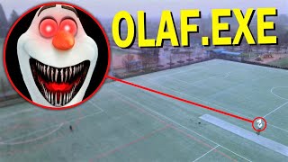 Drone Catches OLAF From FROZEN 2 IN REAL LIFE OLAFEXE IN REAL LIFE [upl. by Anuhsal699]