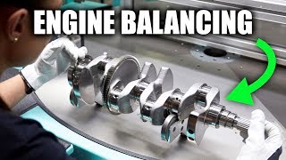 How Engine Balancing Works  Smooth Running Cars [upl. by Nivrek]