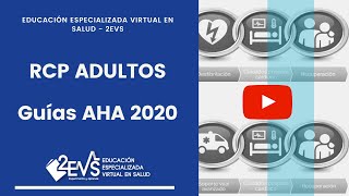 RCP Guías AHA 2020 ADULTOS [upl. by Aldin]