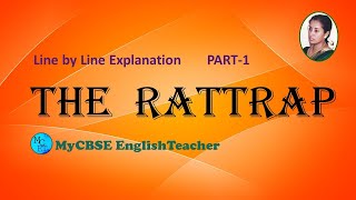 The Rattrap Class 12 line by line explanation part 1 [upl. by Vergil]