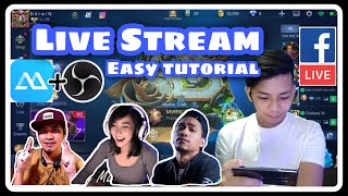 How to Live Stream Mobile Legends on Facebook [upl. by Meneau]