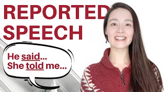 REPORTED SPEECH  INDIRECT SPEECH  DIRECT SPEECH  statements questions commands [upl. by Bush]