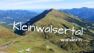 Kleinwalsertal wandern  ReiseAbenteuer [upl. by Iron625]