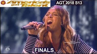 Glennis Grace sings “Run” ABSOLUTELY SENSATIONAL  Americas Got Talent 2018 Finale AGT [upl. by Viviane270]