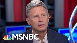 Gary Johnson Asks What Is Aleppo  Morning Joe  MSNBC [upl. by Neelyad]