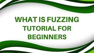 What is Fuzzing  Fuzzing Testing  Fuzzing Security  Security Testing Training Tutorial Day 2 [upl. by Llevram]