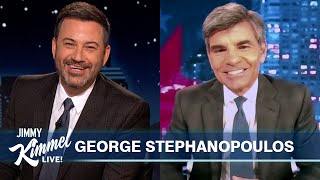 George Stephanopoulos on Election Coverage amp Bizarre Trump Encounters [upl. by Caesar]