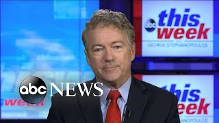 Debate over whether or not there was election fraud should occur Sen Paul  ABC News [upl. by Annohs973]